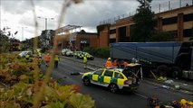 Serious collision in Bury St Edmunds