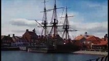 HMS Pickle arrives in Hartlepool