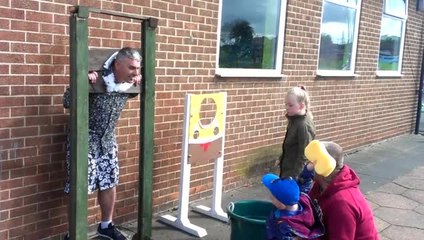 Councillor goes in the stocks to serve up fun at pub