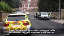 Five arrested and gun found in series of police raids in Sheffield