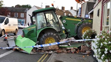 Ram raid at Doninton Co-op