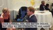 Brave five-year-old hugs Prince Harry