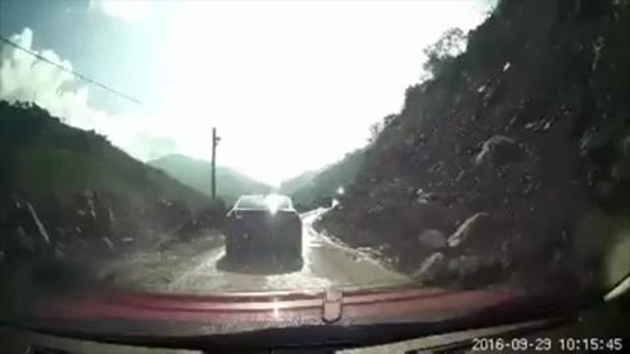 Tanker crushes car
