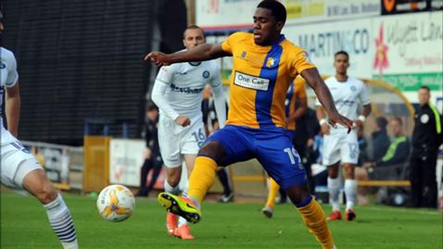 Mansfield Town v Wycombe Wanderers.