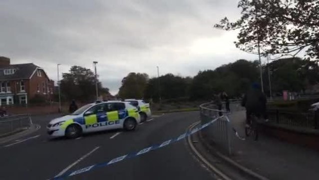 Boy seriously injured in crash.