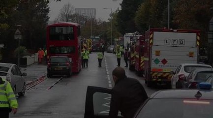 Five killed in tram crash