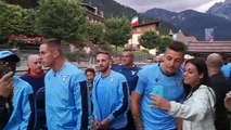 AURONZO - SALA CONSIGLIARE, L'ARRIVO DELLA LAZIO