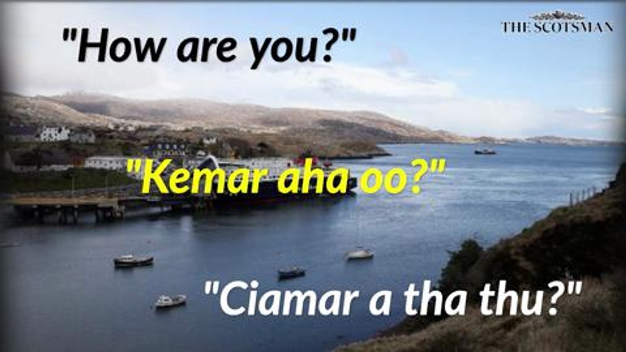 Teacher yourself Gaelic: 7 simple phrase