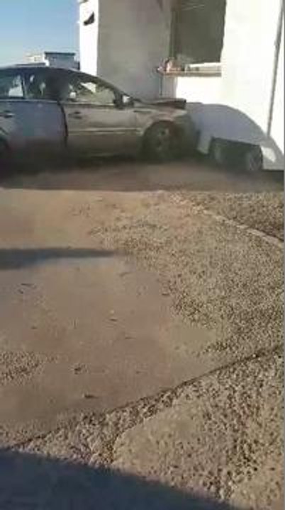 Burger van crash