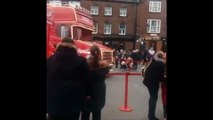 Coca Cola truck comes to Doncaster