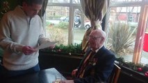 War hero Ron, 92, is surprised with medal he earned on D Day