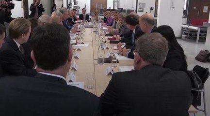 Theresa May regional cabinet meeting