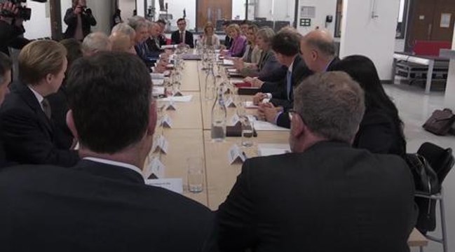 Theresa May regional cabinet meeting