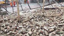 50m wall collapses in Leith
