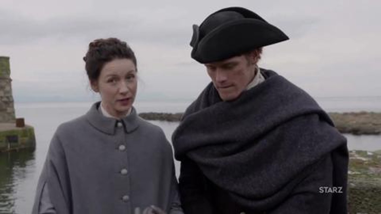 Outlander stars bid farewell to Scotland