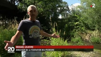 "Normalement, c'est une rivière qui coule sur 15 mètres de large" : la France souffre de la sécheresse