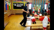 GB Athlete Visits Wigan School