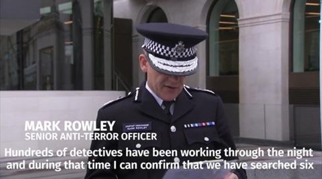 Seven arrested London terror