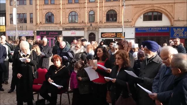 Service of Hope - a tribute to Westminster terror attack victims