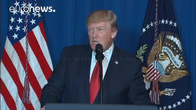 US forces launch 59 Tomahawk missiles at a Syrian airfield