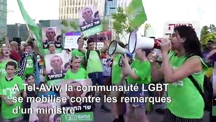 La communauté LGBT de Tel-Aviv se mobilise contre les remarques d'un ministre
