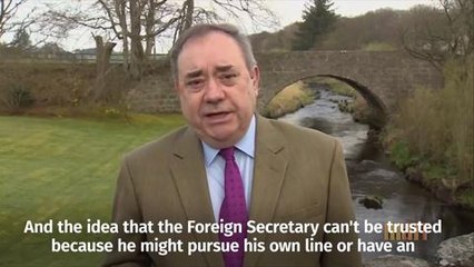 Salmond on Boris Johnson