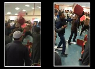 Bangladeshi centre riot