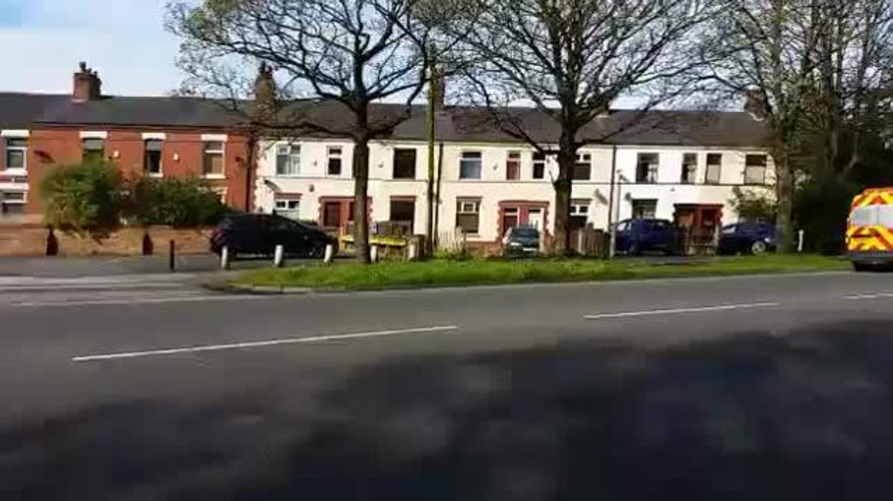 New Hall Lane crash