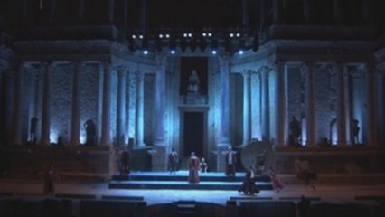 La magia del teatro romano de Mérida se exhibe en Lisboa