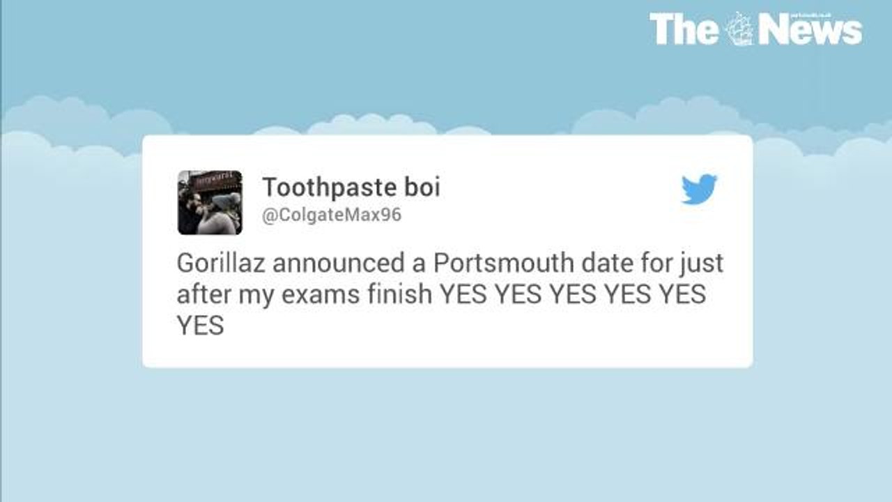 Gorillaz tweets