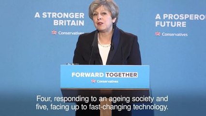 Tory manifesto launch in 90 seconds
