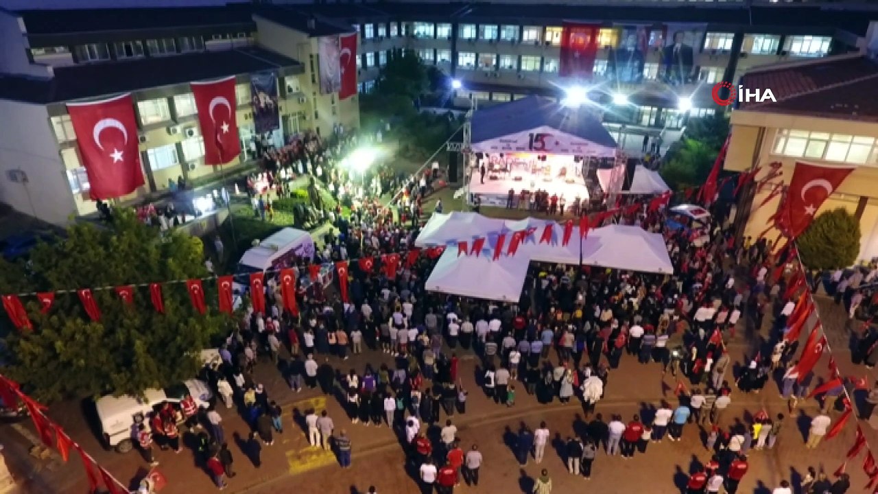 Sinop’ta 15 Temmuz Milli Birlik ve Beraberlik Yürüyüşü