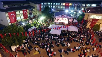 Sinop’ta 15 Temmuz Milli Birlik ve Beraberlik Yürüyüşü