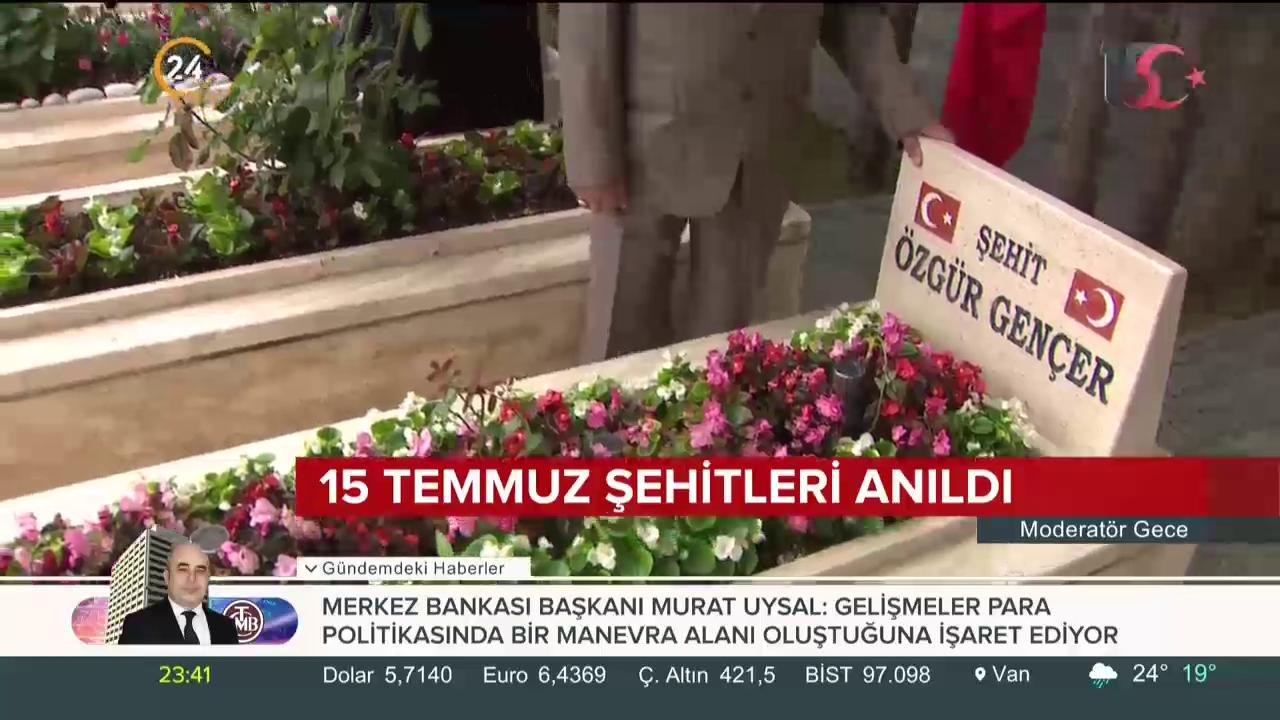 Şehitler anıldı