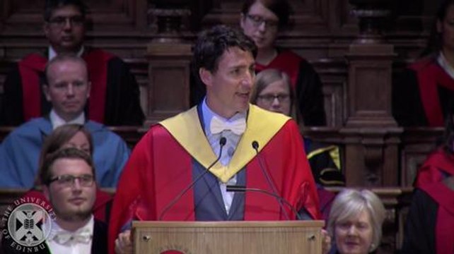 Justin Trudeau talks Scots ancestors