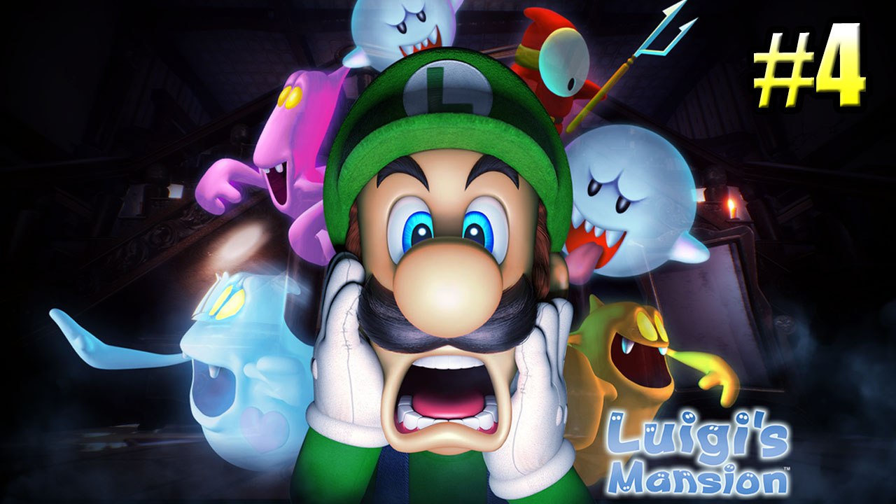 Luigi's Mansion 1 HD #4 — A Musical Lesson {GameCube} Walkthrough part 4