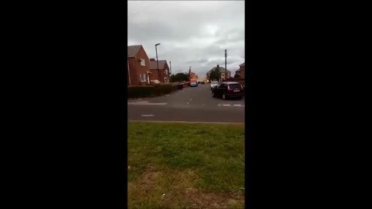 Gas blast home demolished