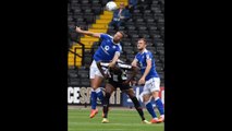 Notts County v Chesterfield FC action