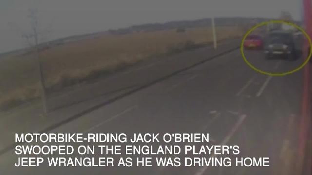 Footage has been released of the attempt to rob Andy Carroll.