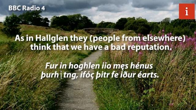 Forcuc language: Full sentences