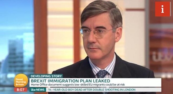 Jacob Rees-Mogg on Good Morning Britain