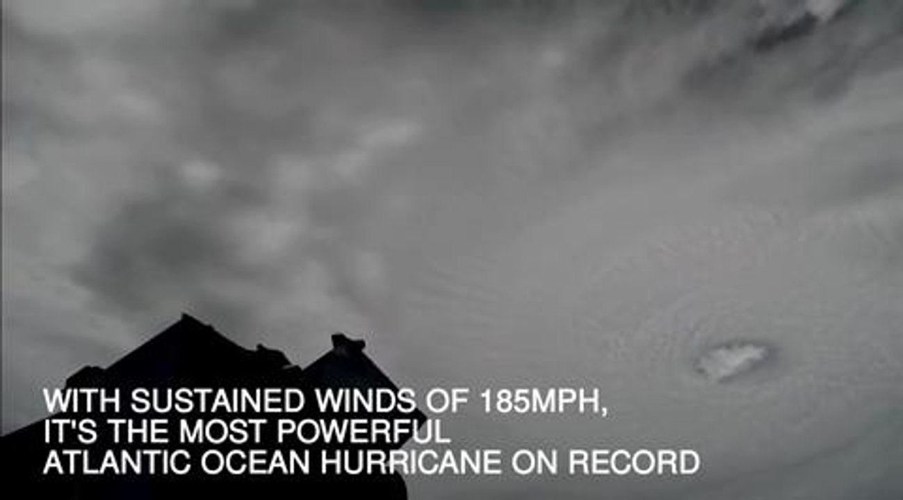 Hurricane Irma from space station