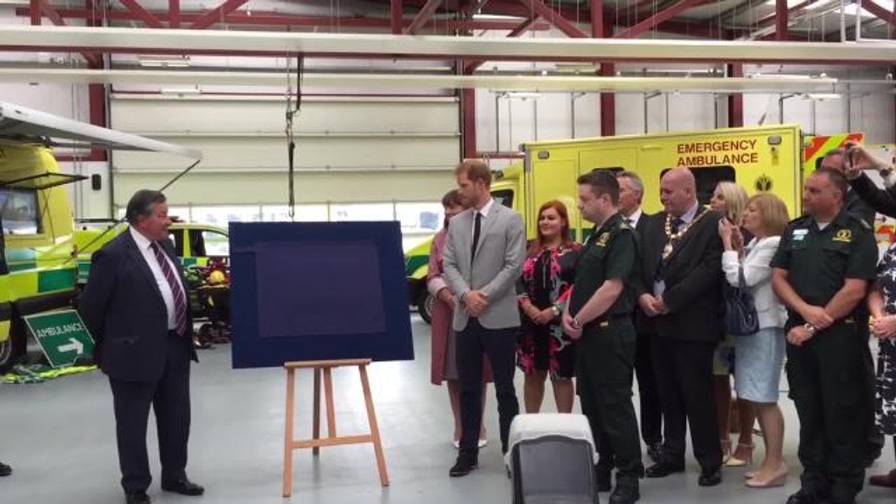 Prince Harry in Ballymena