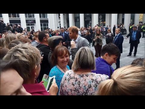 Prince Harry in Belfast