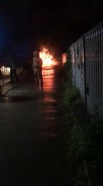 Fire at Holder House Allotments