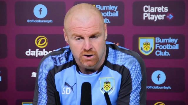 Burnley boss Sean Dyche feels Clarets are moving forward