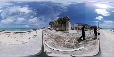Hurricane Irma_ 360 video from Grand Turk Island