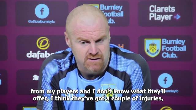 Burnley boss Sean Dyche talks Leeds United