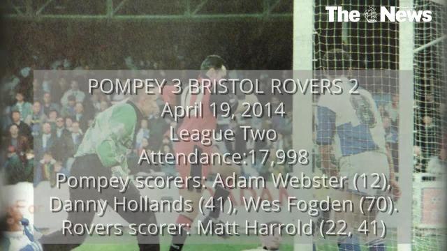 Pompey v Bristol Rovers past results