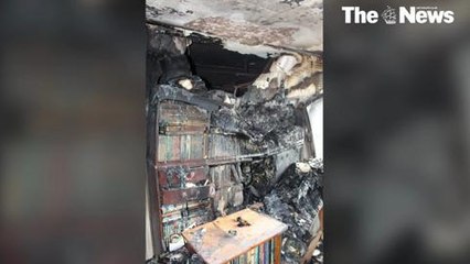 High-rise flat arson